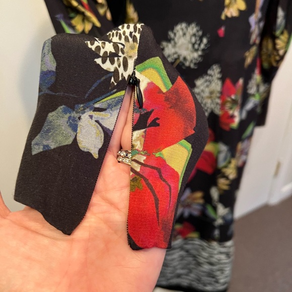 NWT Etro woman’s elegant black floral dress Size EU 48 - Picture 6 of 14